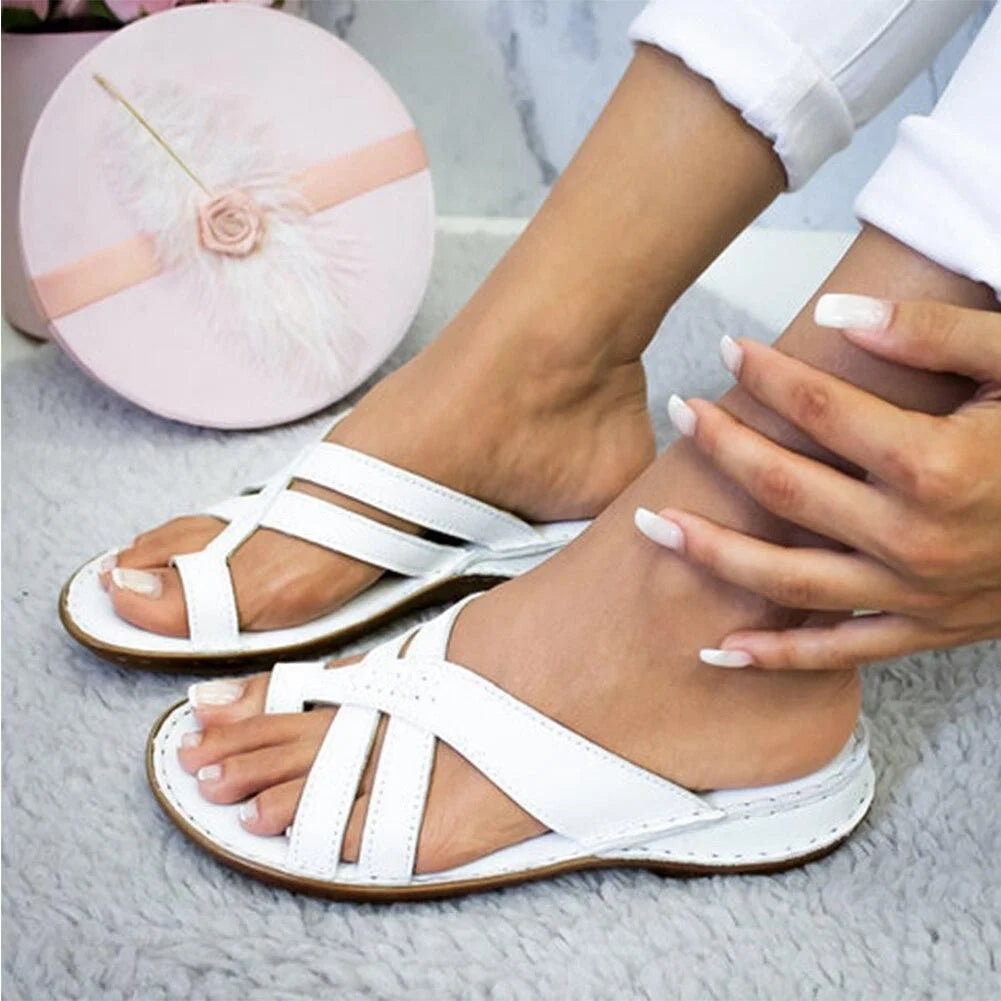 Vanccy Retro Sommer Sandalen